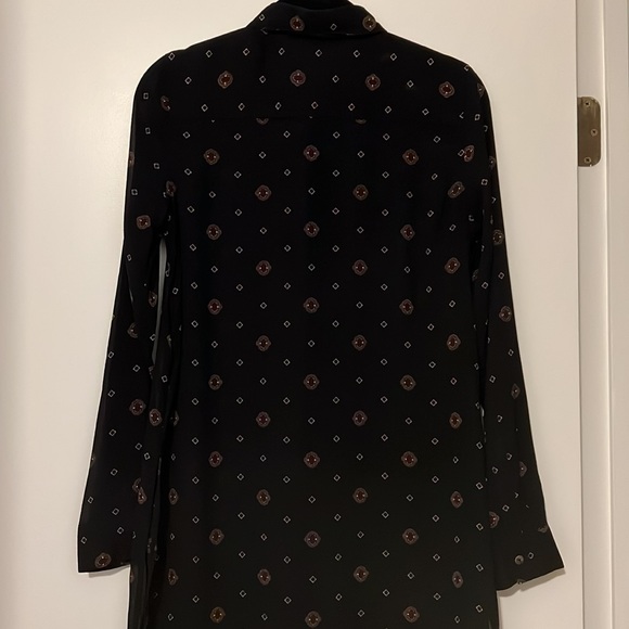 BDG Sheer Printed Button-down Tunic - Picture 5 of 5